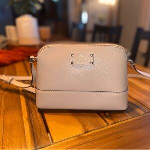 Kate Spade 9 inch pink purse with adjustable strap!